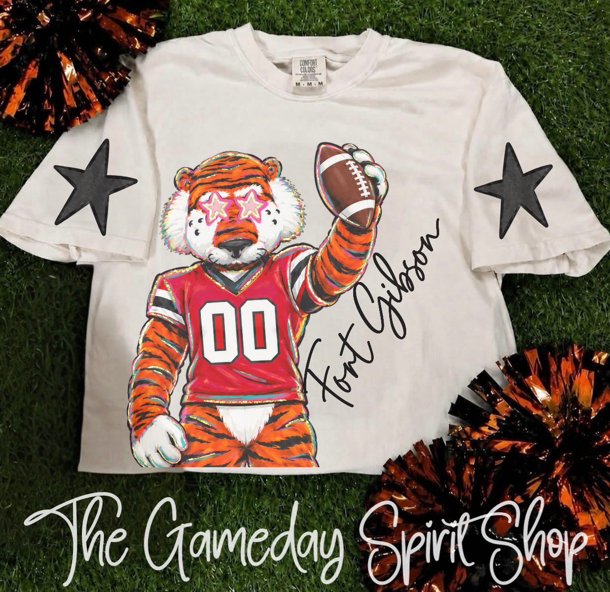 FTG Tiger Preppy Mascot (3 shirt styles)