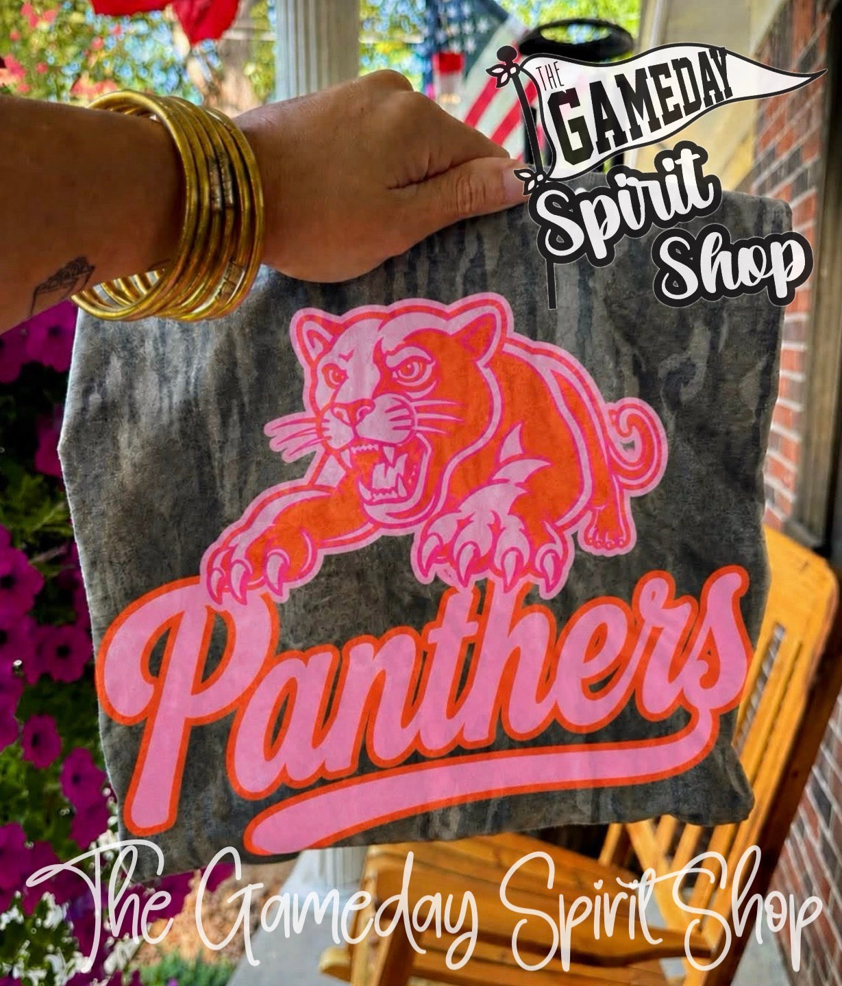 Pink and Orange Panthers