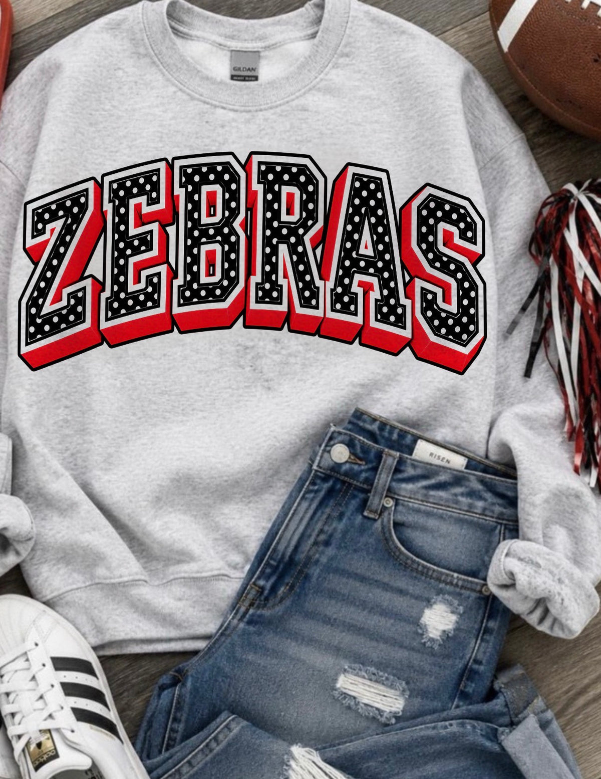 Zebras Polkadot Shadow