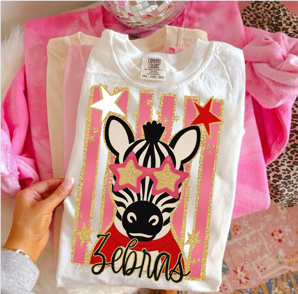 Super Star Zebras (white)