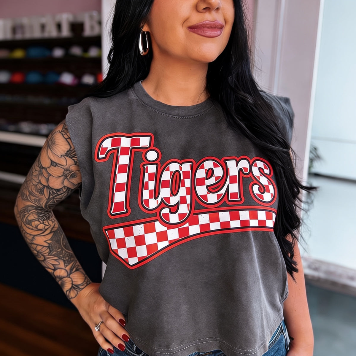 Tigers Checker Script (3 shirt styles)