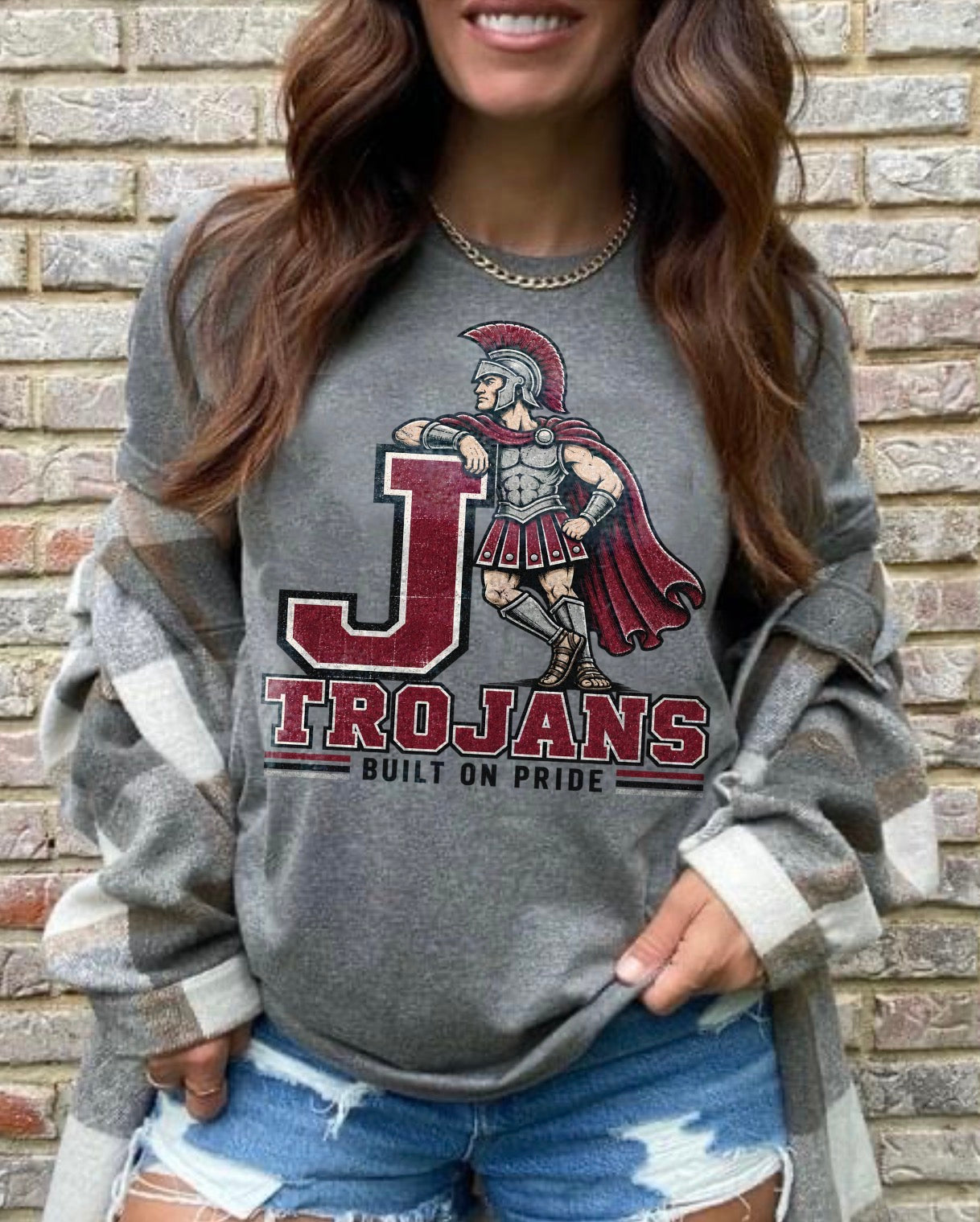 Vintage Trojans Mascot