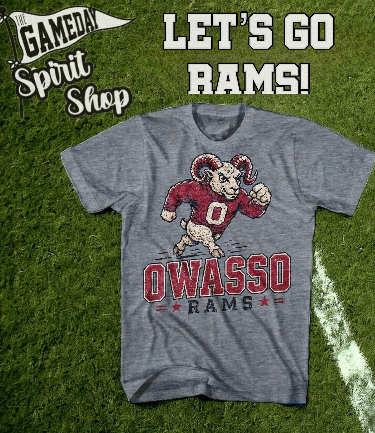 Vintage Rams Mascot