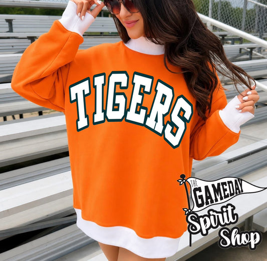 Gameday Orange Mockneck Sweatshirt