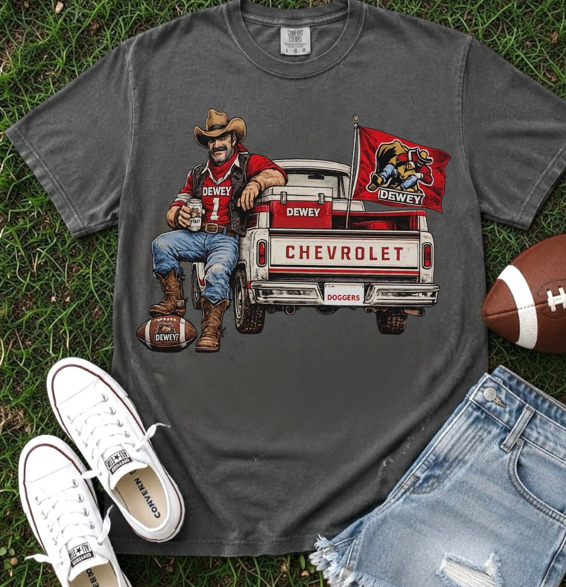 Dewey Tailgate Club Tee (2 Colors)