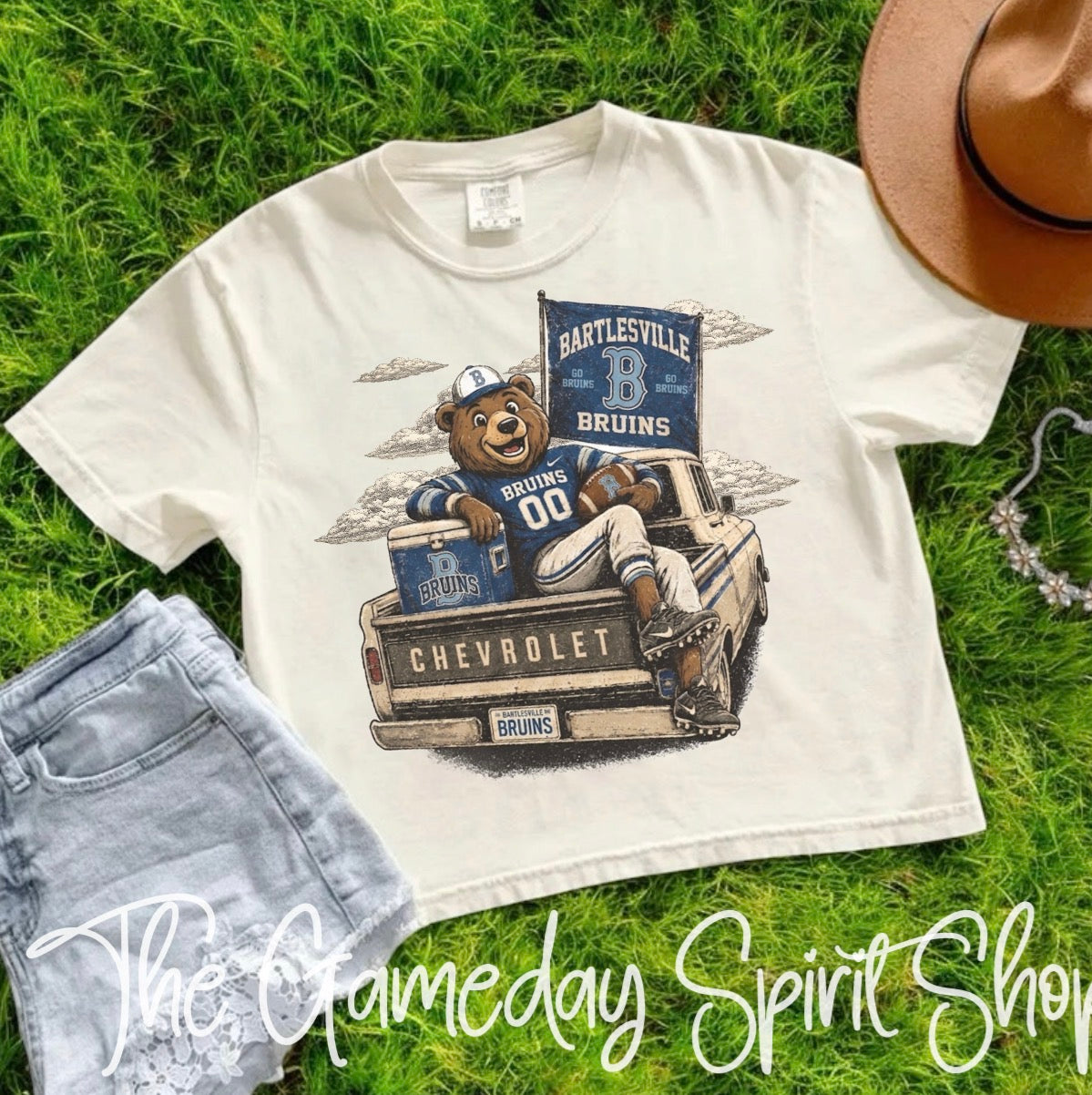 Bruins Tailgate Club Boxy Crop (2 Colors)