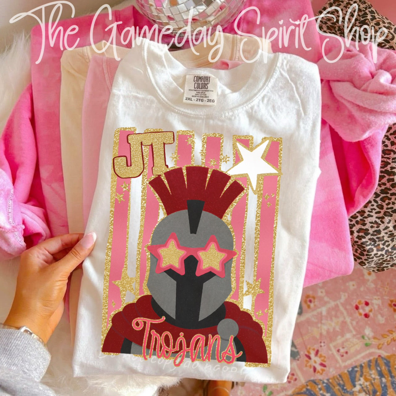 Super Star Trojans (white)