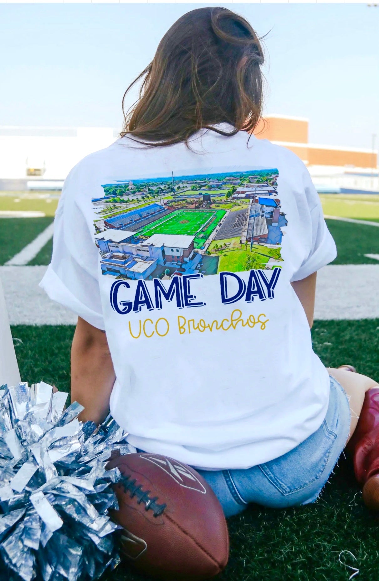 UCO Bronchos Watercolor Stadium m