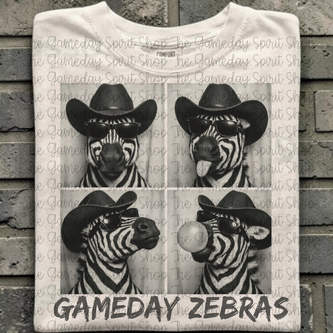 Photo Booth Zebras