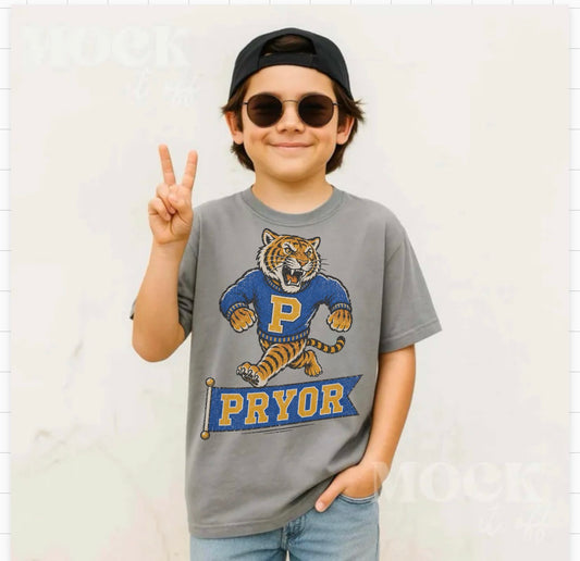 YOUTH Retro Pryor Mascot