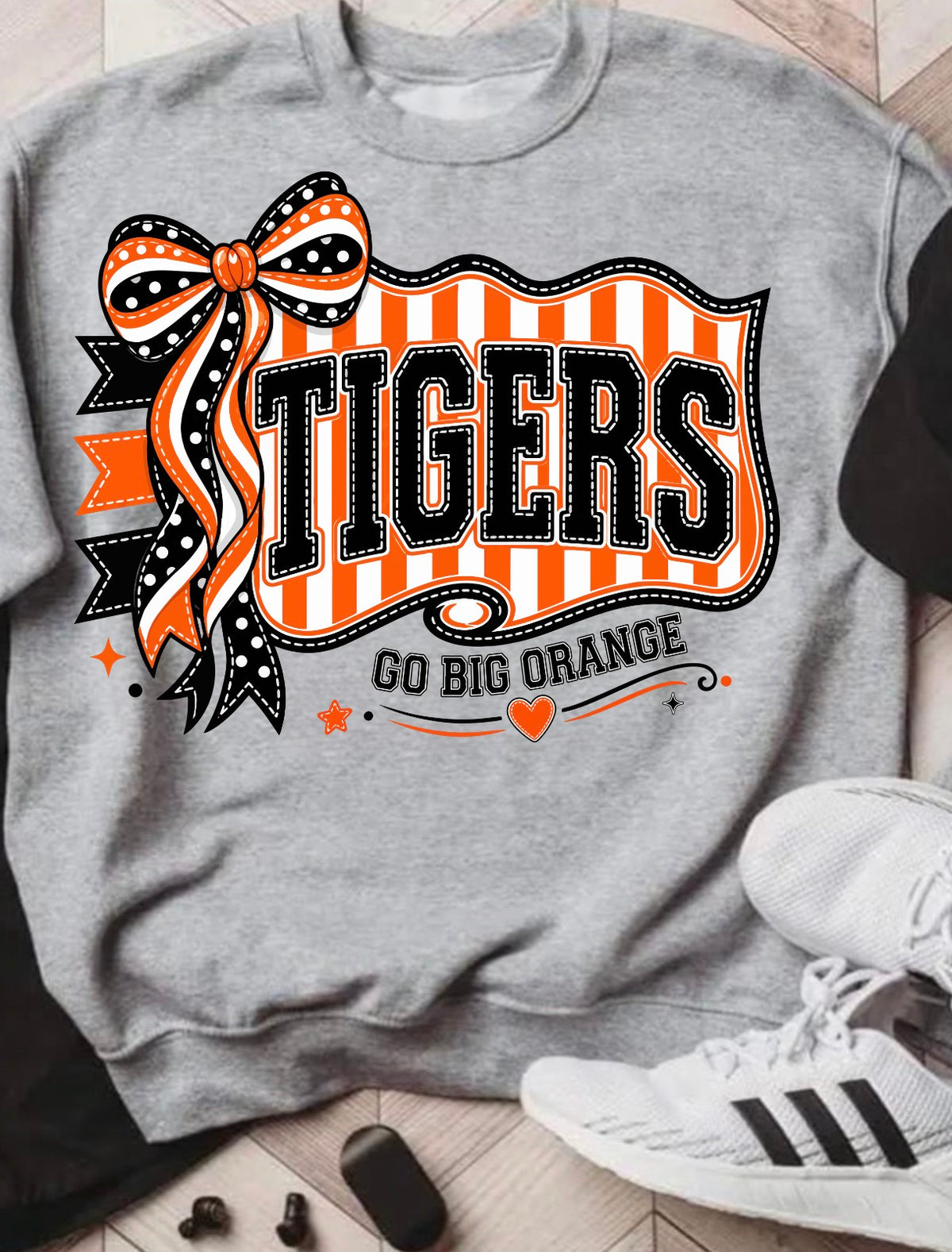 Orange Tiger Pennant
