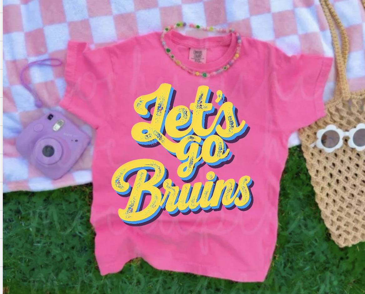 YOUTH Neon Pink Bruins