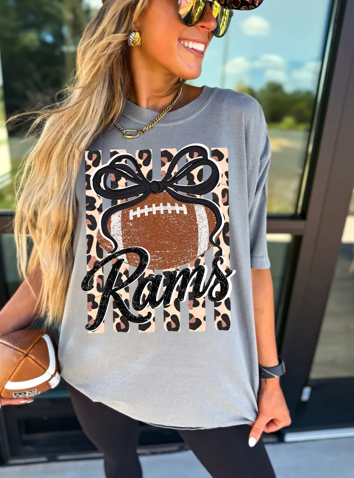Leopard Bow Rams