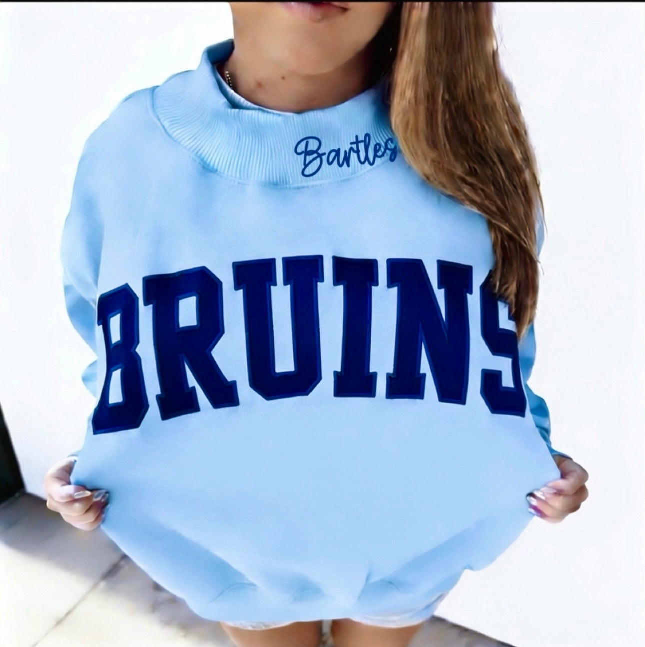 Bruins Mock Neck Sweatshirt (Oct Arrival)