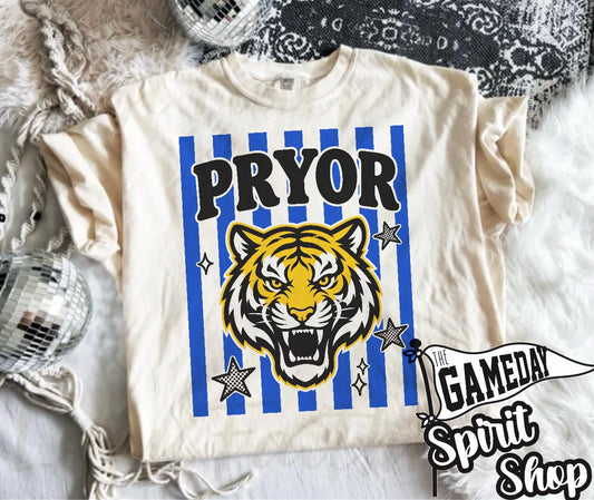 Pryor Stripe Mascot (3 shirt styles)