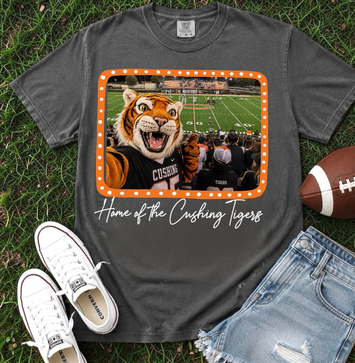 Spirit Selfie Cushing Tigers