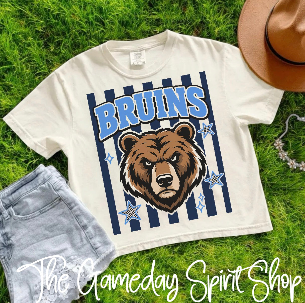 Bruins Stripe Mascot (3 shirt styles)