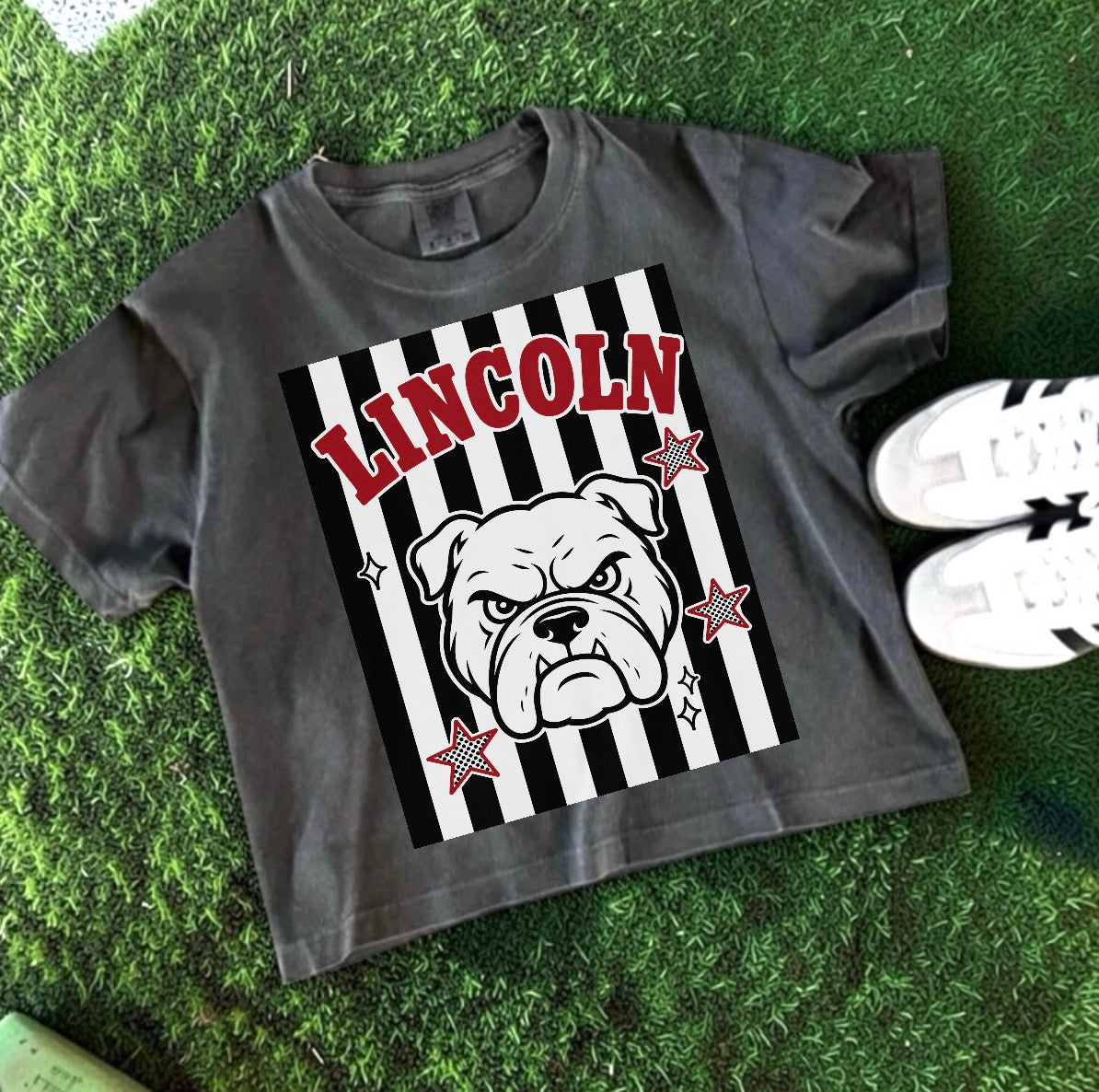 Lincoln Stripe Mascot (3 shirt styles)