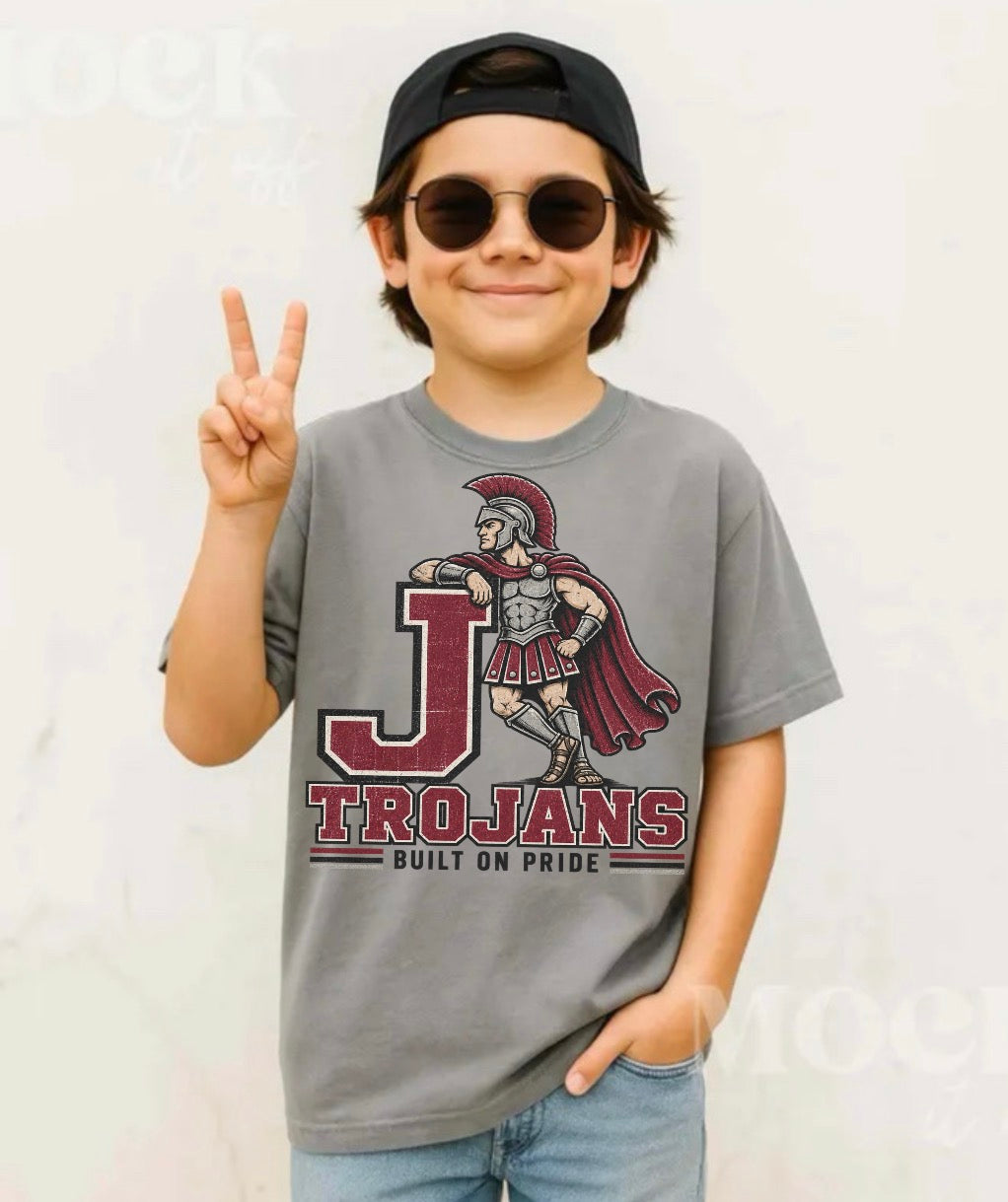 YOUTH Retro Trojans Mascot