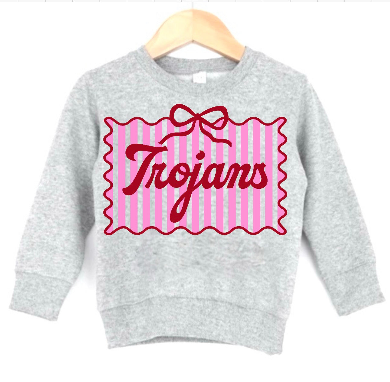 YOUTH Trojans Bow Stripe
