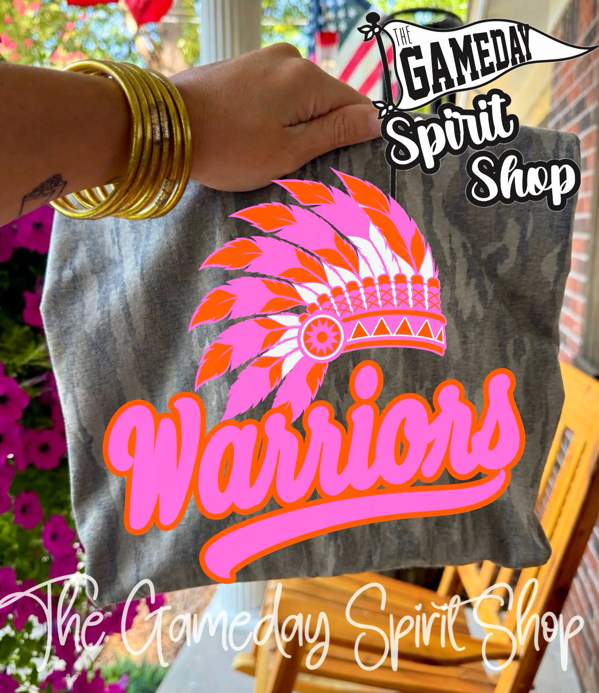 Pink and Orange Warriors