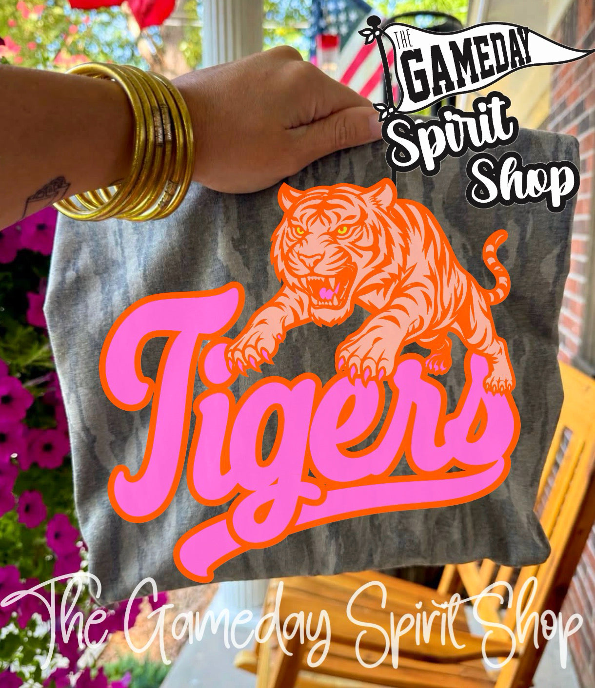 Pink and Orange Tiger 2