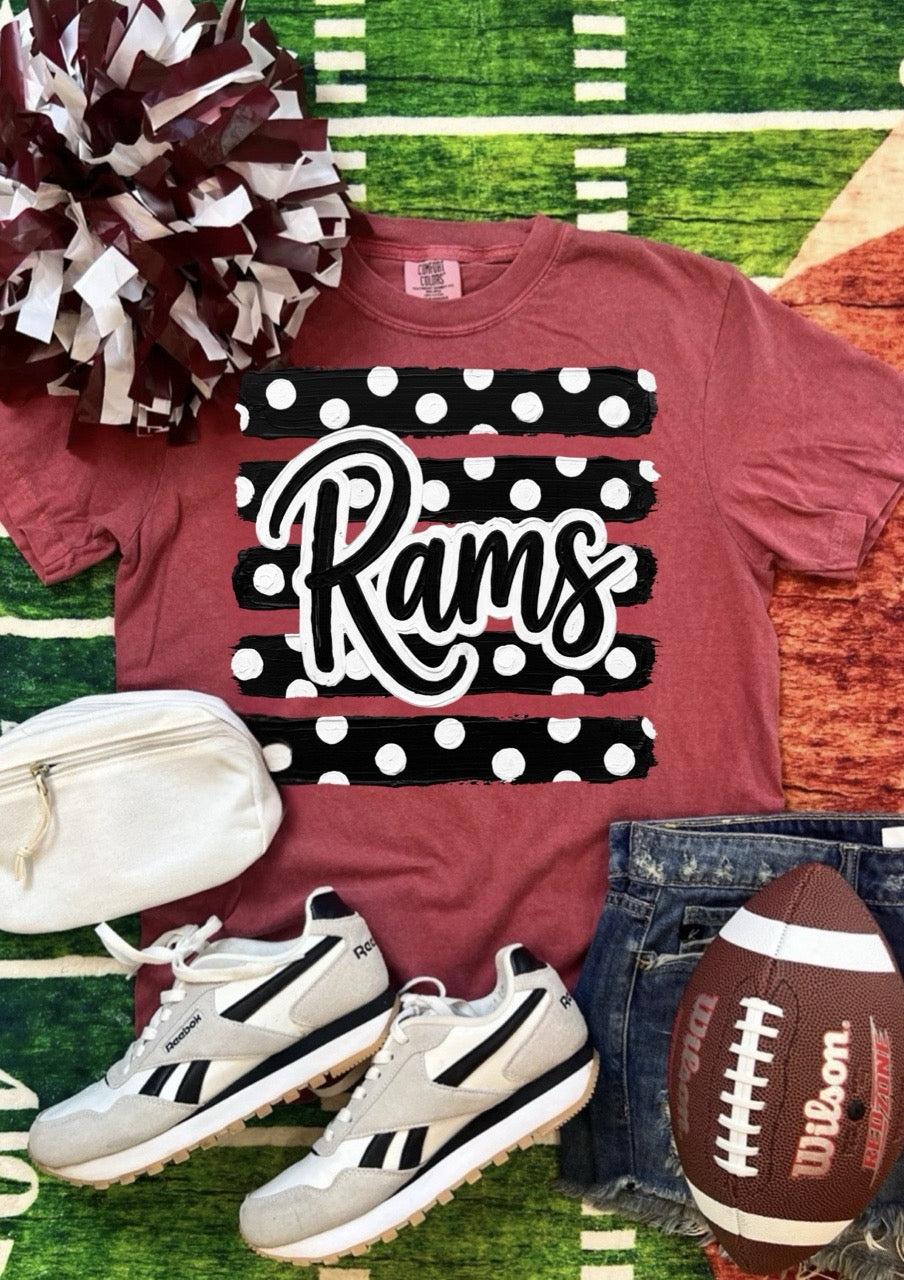 Rams Polkadot Stripe