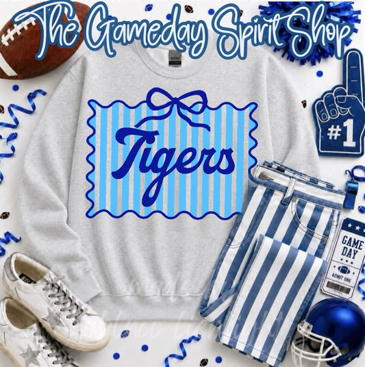 Tigers Bow Stripe