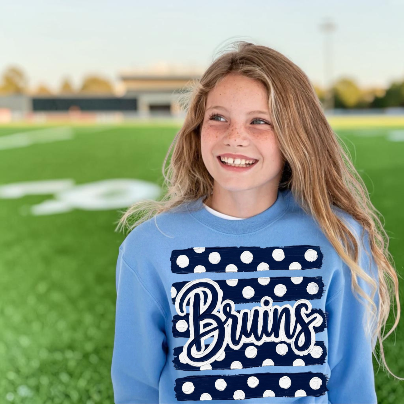 YOUTH Bruins Polkadot Stripe