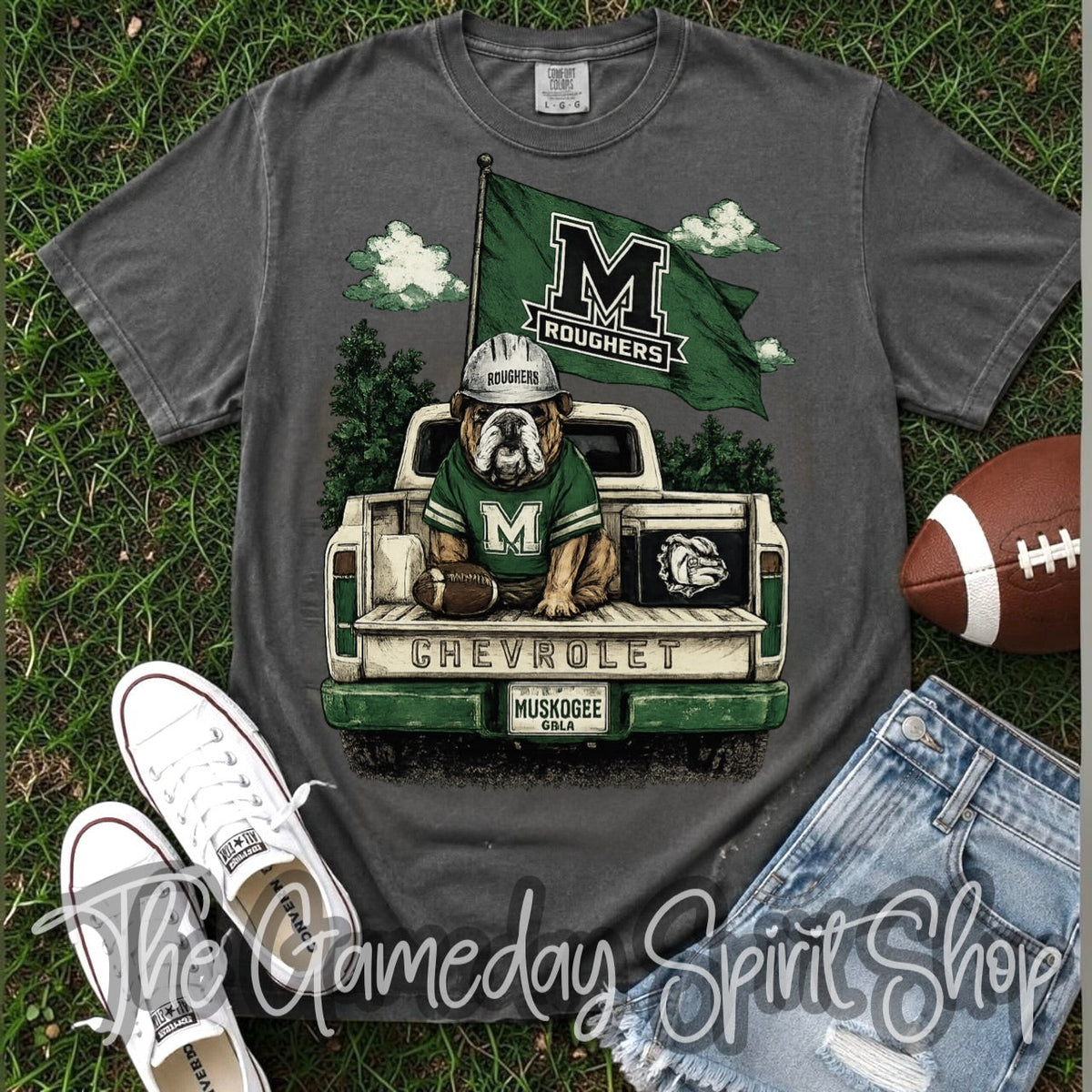 Muskogee Tailgate Club Tee (2 Colors)