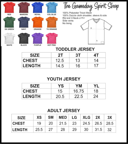 Custom Adult Jersey ONE COLOR